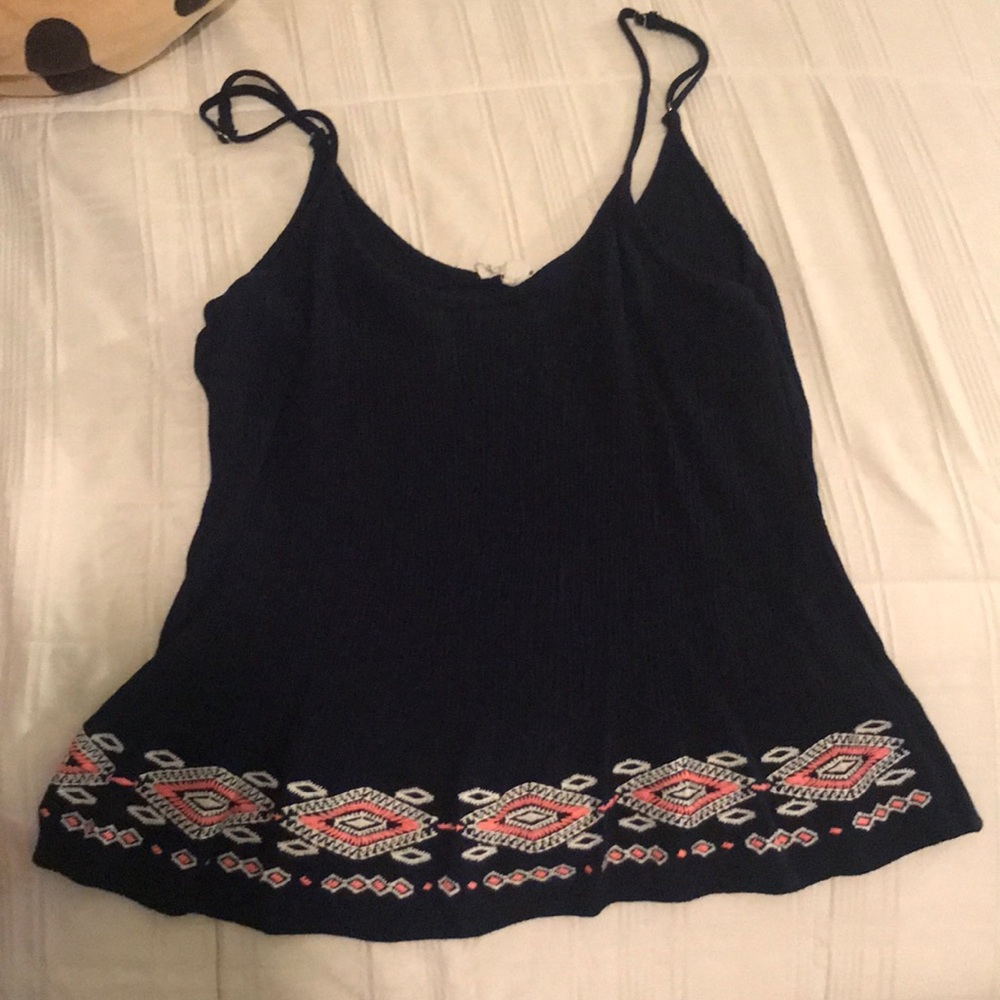 Cute pattern top!!
